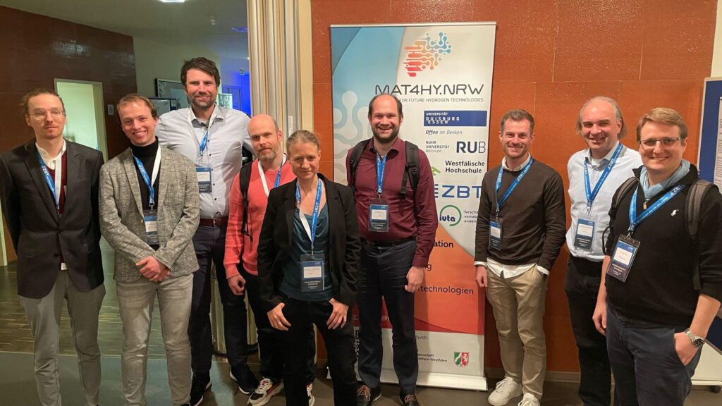 MAT4HY.NRW-Team beim Hydrogen Energy Symposium 2024